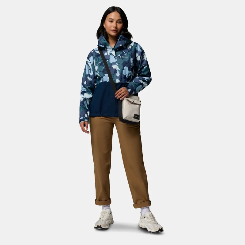 Columbia Blue Women's Hikebound Printed Jacket for Women | Best Price UAE